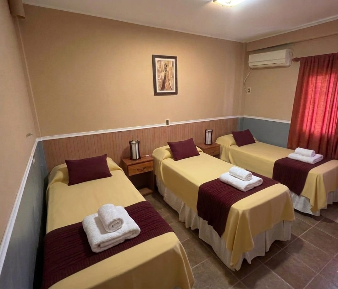 Habitación Triple del Apart Hotel Belgrano